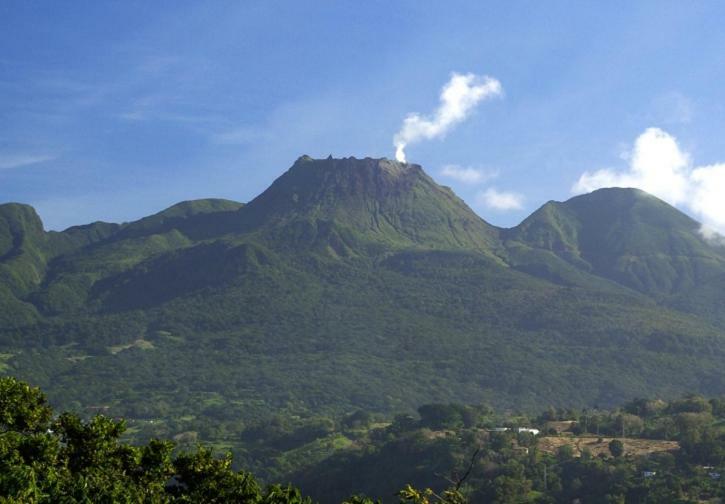 Or Bleu-Bungalow Volcan Soufriere-Vue Sur Mer Saint-Claude Eksteriør bilde